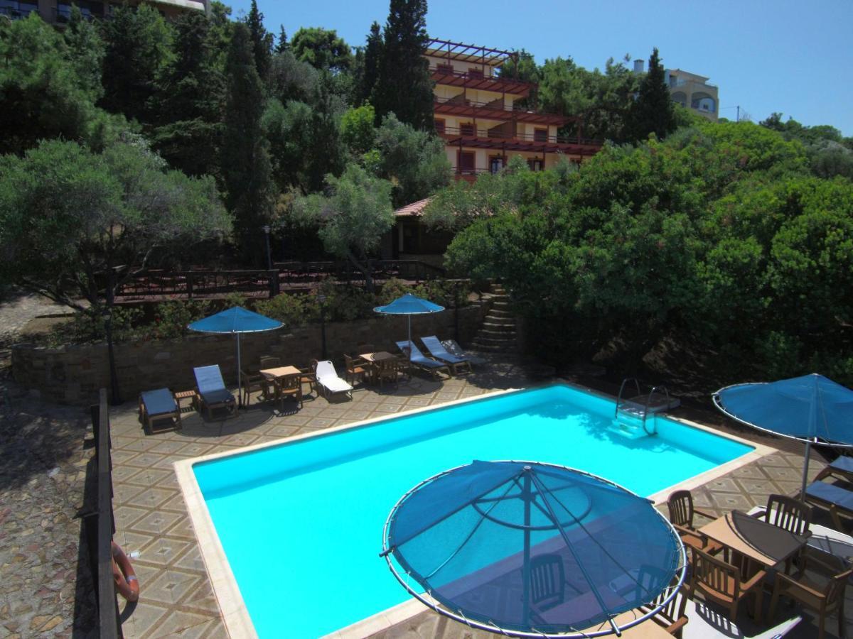 Aeriko Benovias Rooms & Apartments Karfas Exterior foto